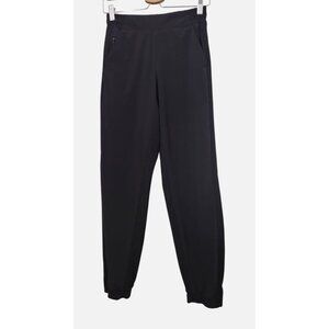 Athleta Black BROOKLYN LINED JOGGER Athleisure Women's Sz 0 (XS)